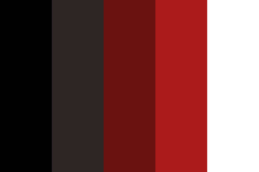Darkness in Hell color palette