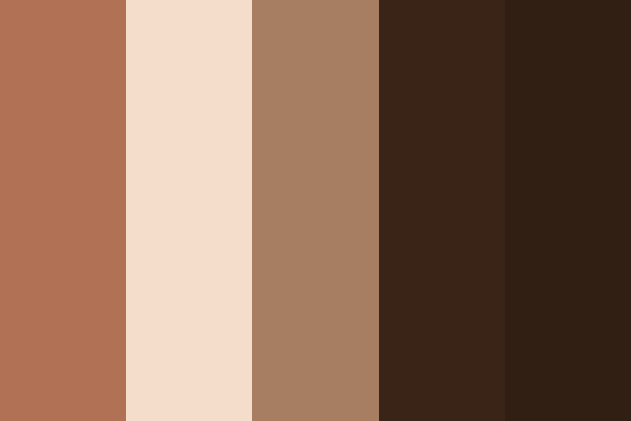 Vintage Brown Color Palette