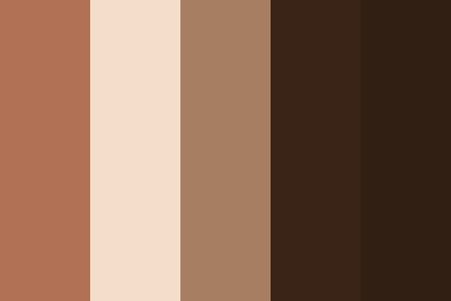 Shades of Brown- Color Palette