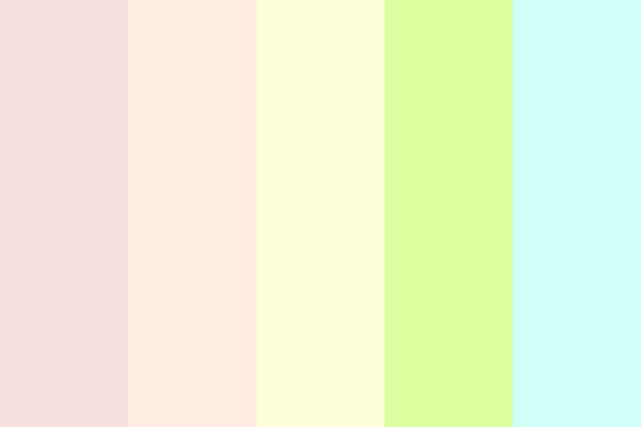 Colores Pasteles Color Palette