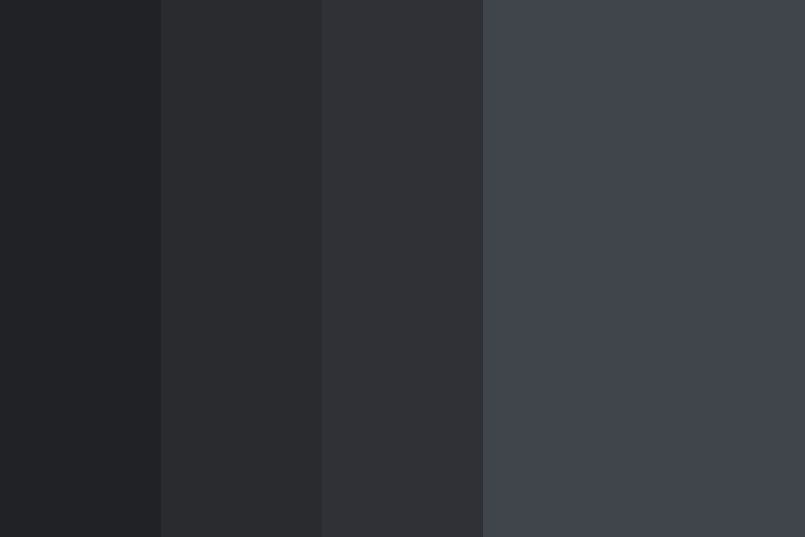 Discord desktop dark theme color palette