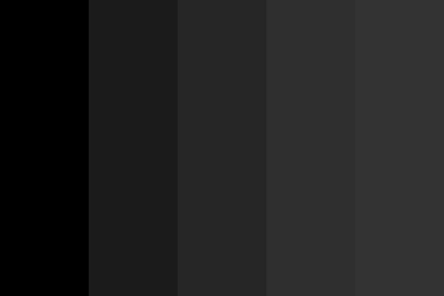DISCONOR Monochrome color palette