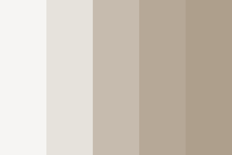 Coffee Latte color palette