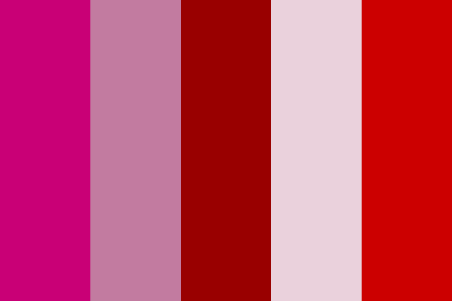 Rasberry Fox color palette