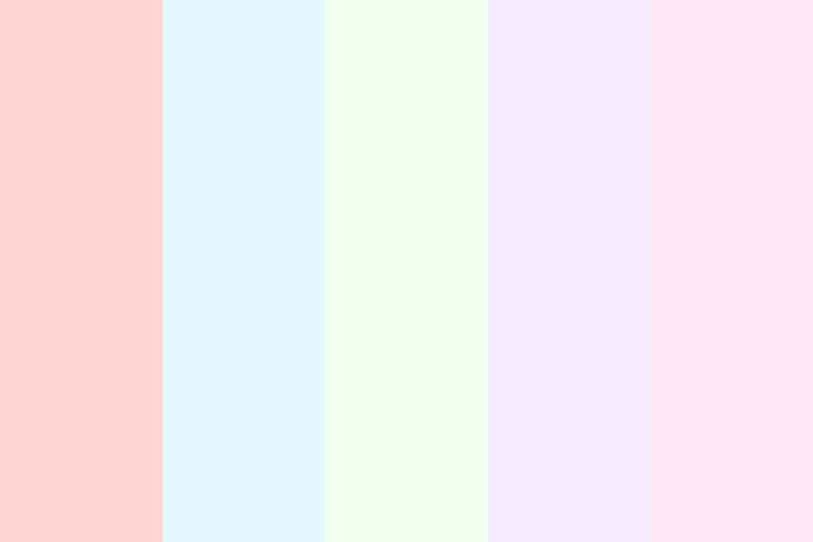 Pastel Foxx color palette