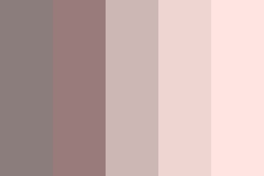 Dusk Rose color palette