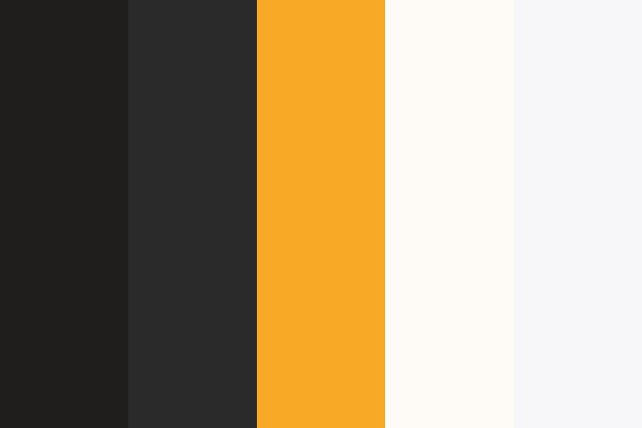 MyYellow color palette