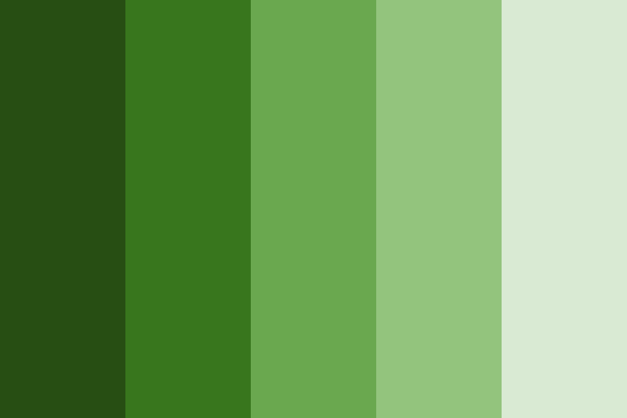 Moss green Color Palette