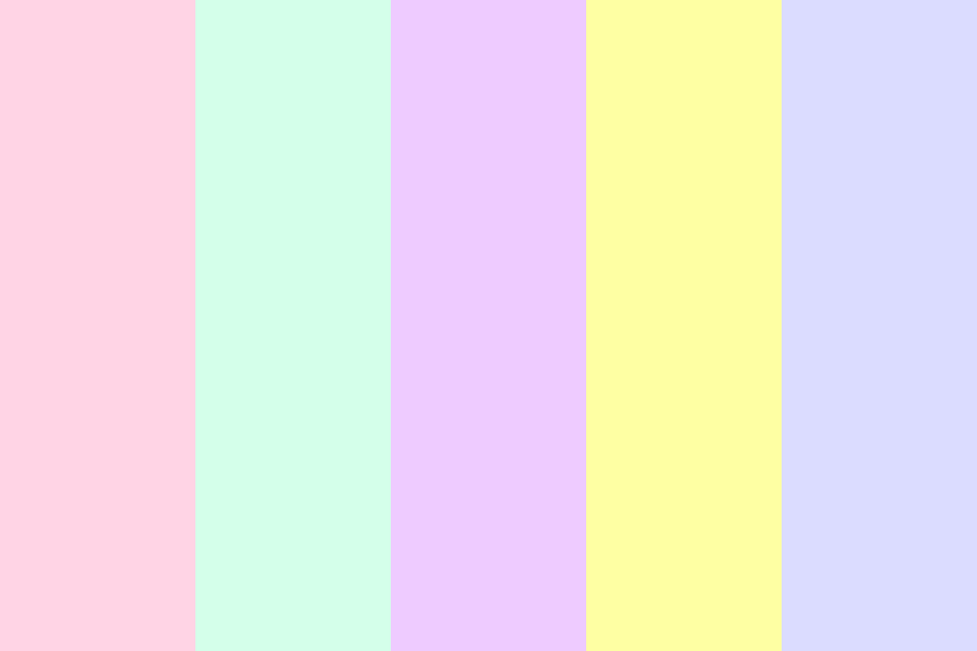 Pastels color palette