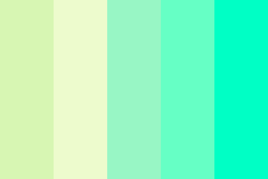 Seashell Dye color palette