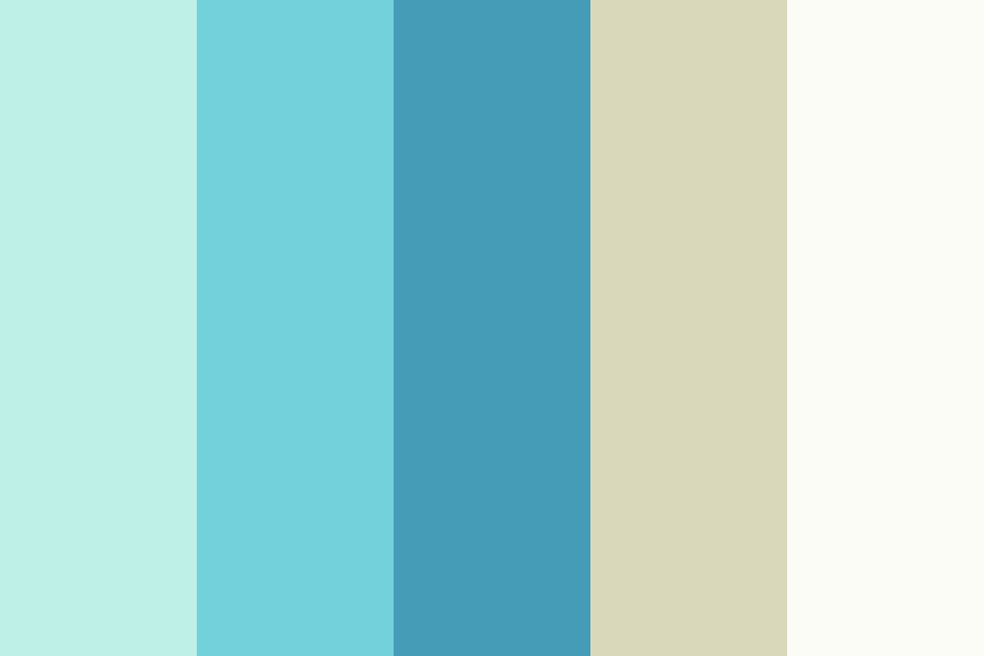 Sup3r Seafoam color palette