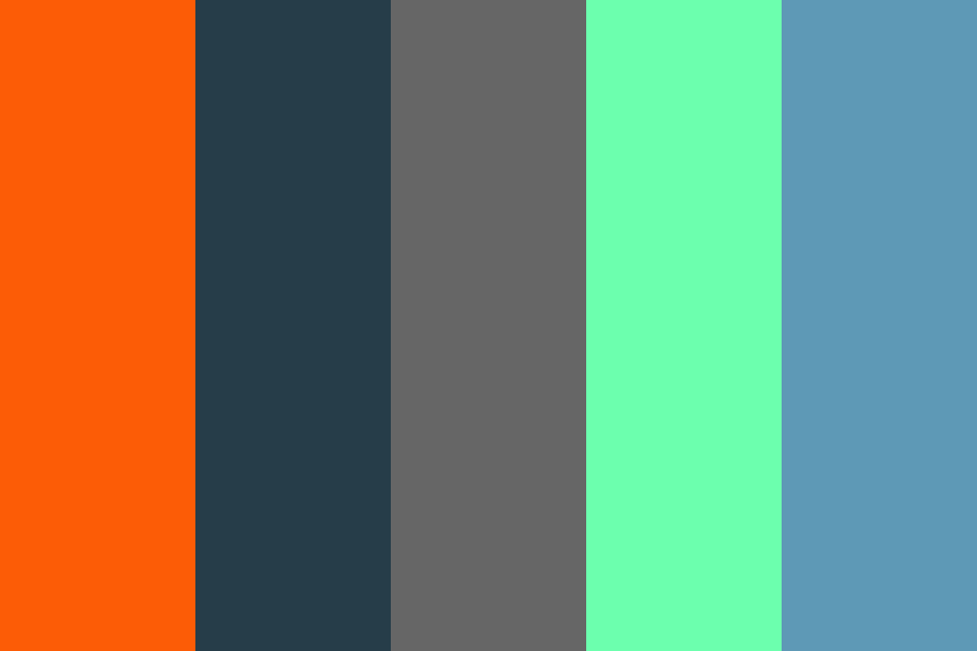 Hot colors Color Palette