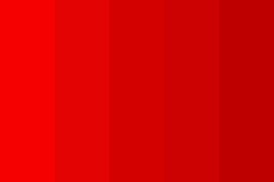 Chilli Red Color Palette