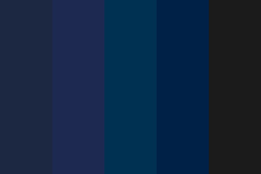 Navy Color Palette