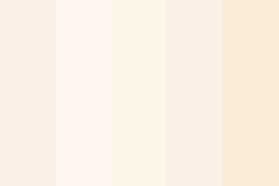 Shades of White color palette