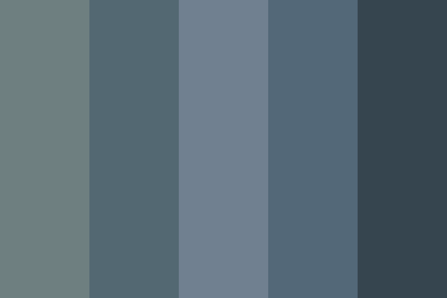 Blue Grey Color Palette