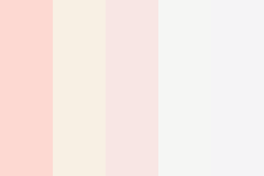 Rose Gold Color Palette