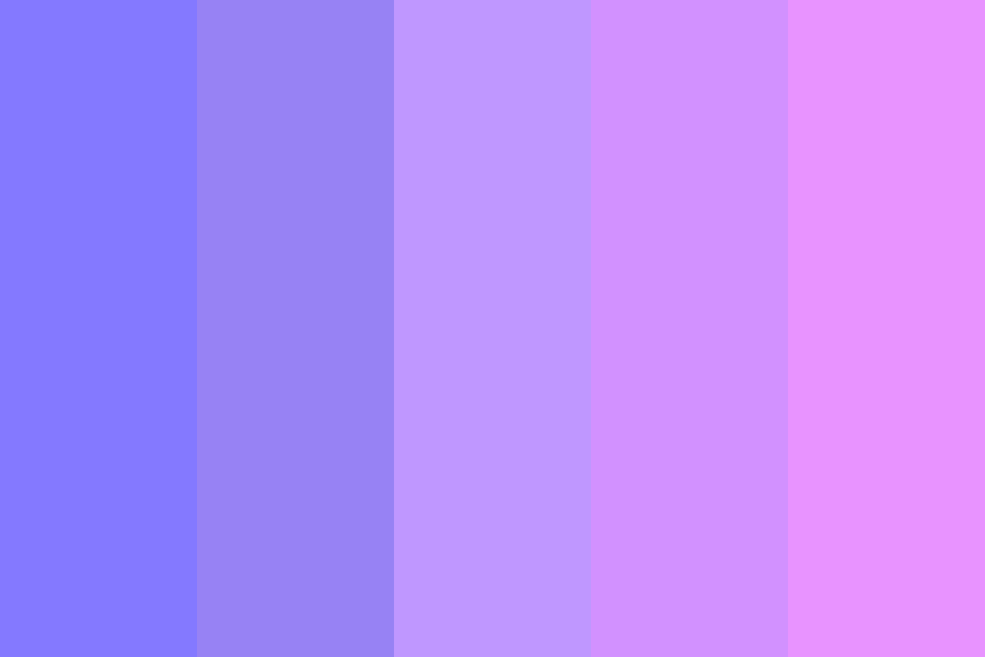 Lavender Blossoms color palette