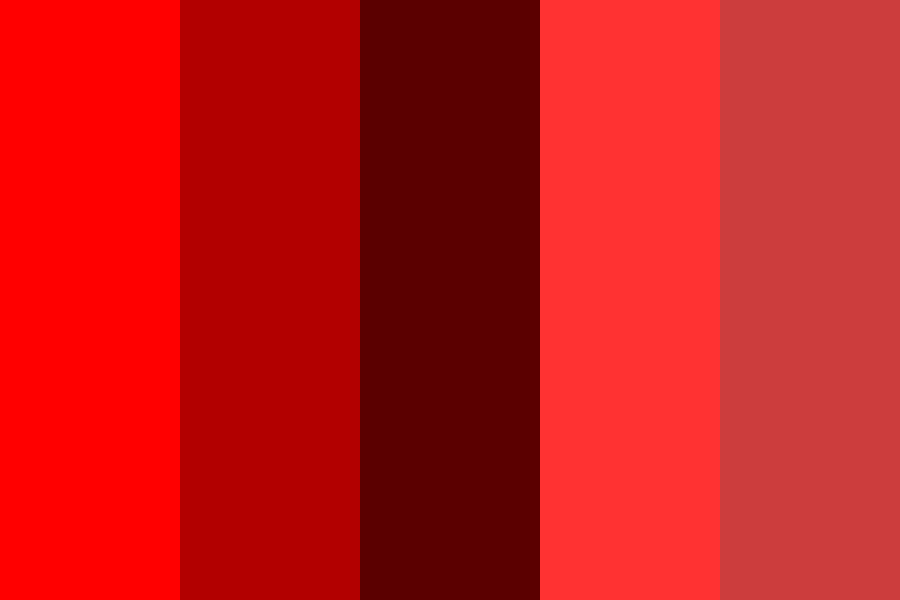 Blood Splatter color palette