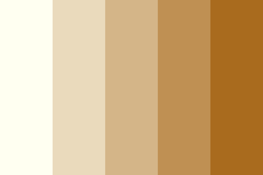 Cinnamon Cream Color Palette