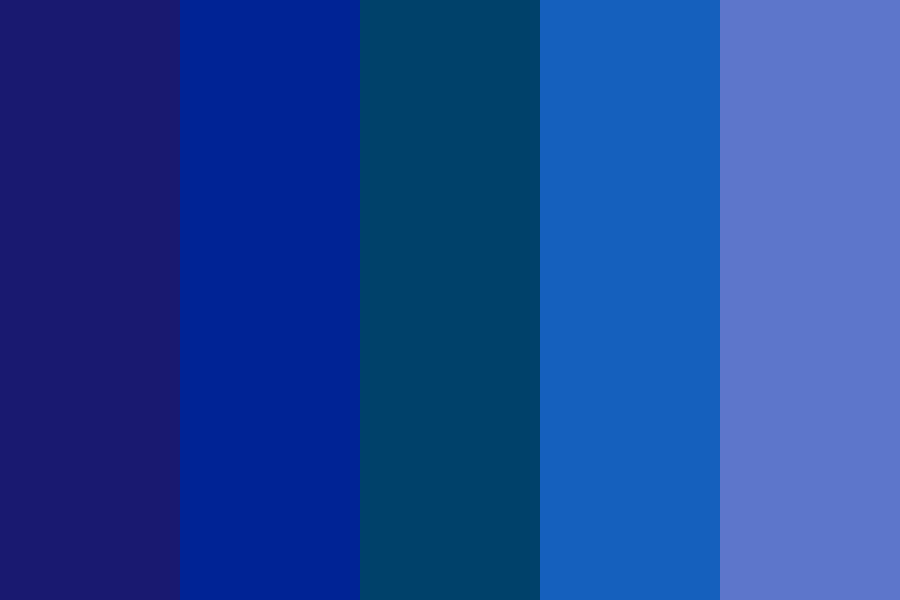 blue indigo Color Palette