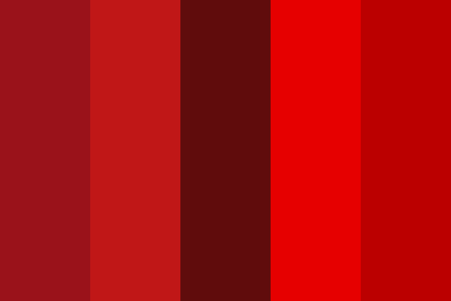 Bloody Murder color palette