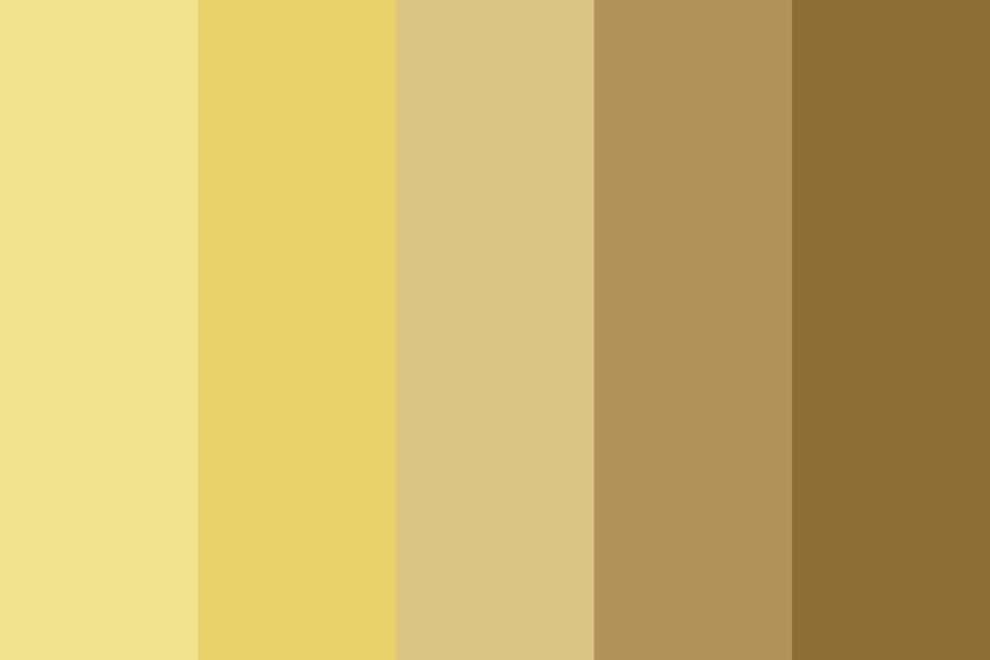 Wheat blonde hair Swatches Color Palette