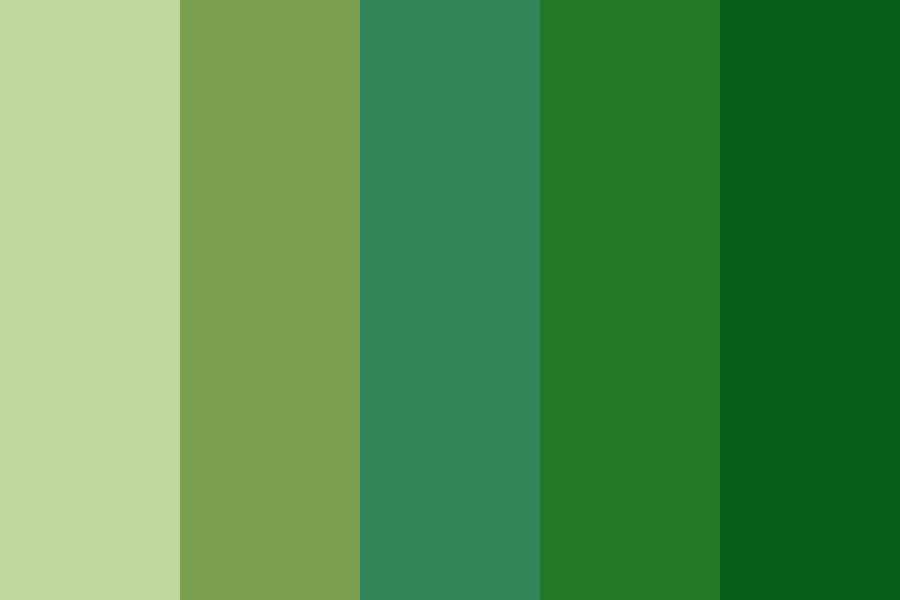 Emerald and Peridot 2 Color Palette