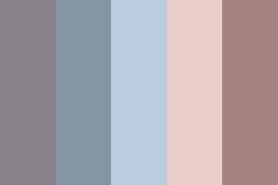 mellow colors color palette