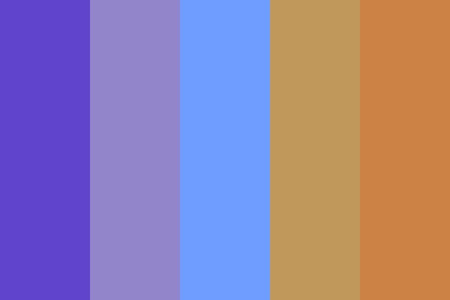 purple blue tan color palette