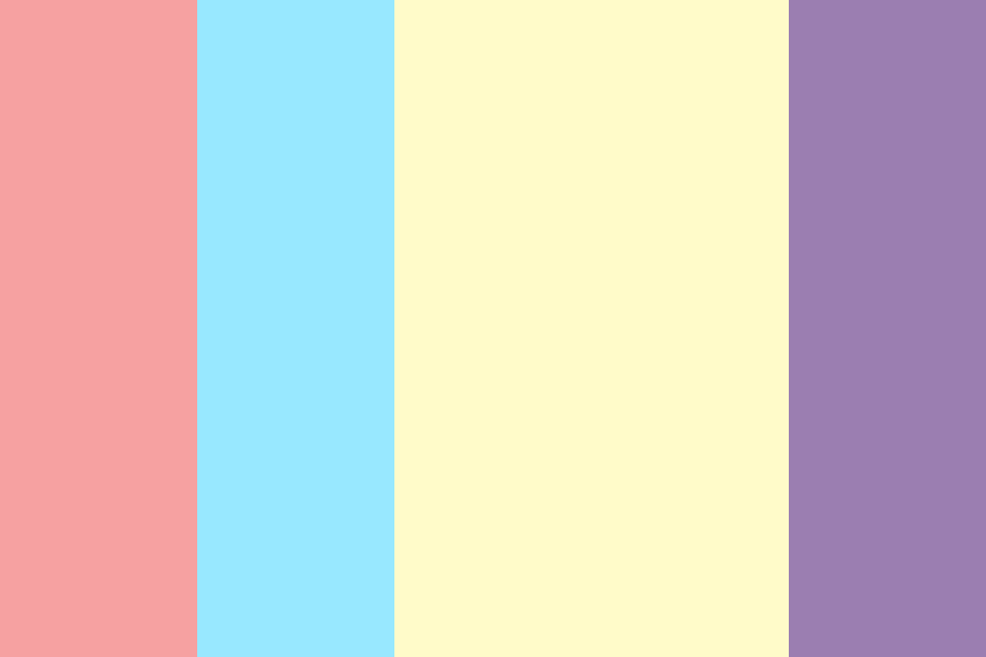 Easter Bunny color palette