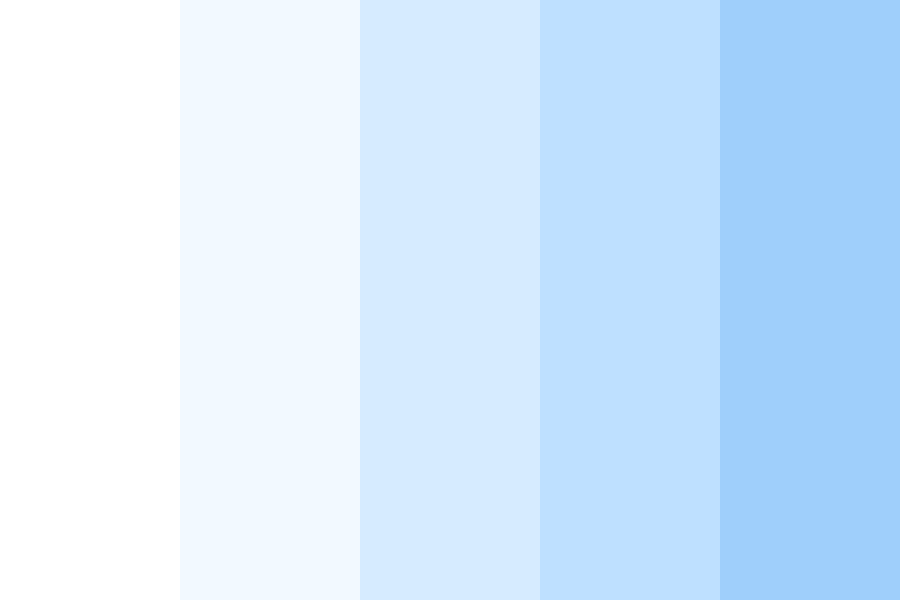 Ocean Blue color palette