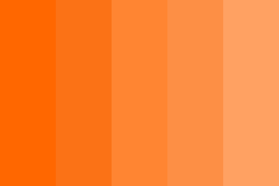 Оттенки оранжевого цвета палитра фото и названия на русском