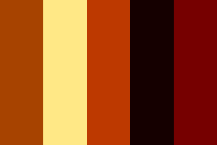 black red and gold color palette from image