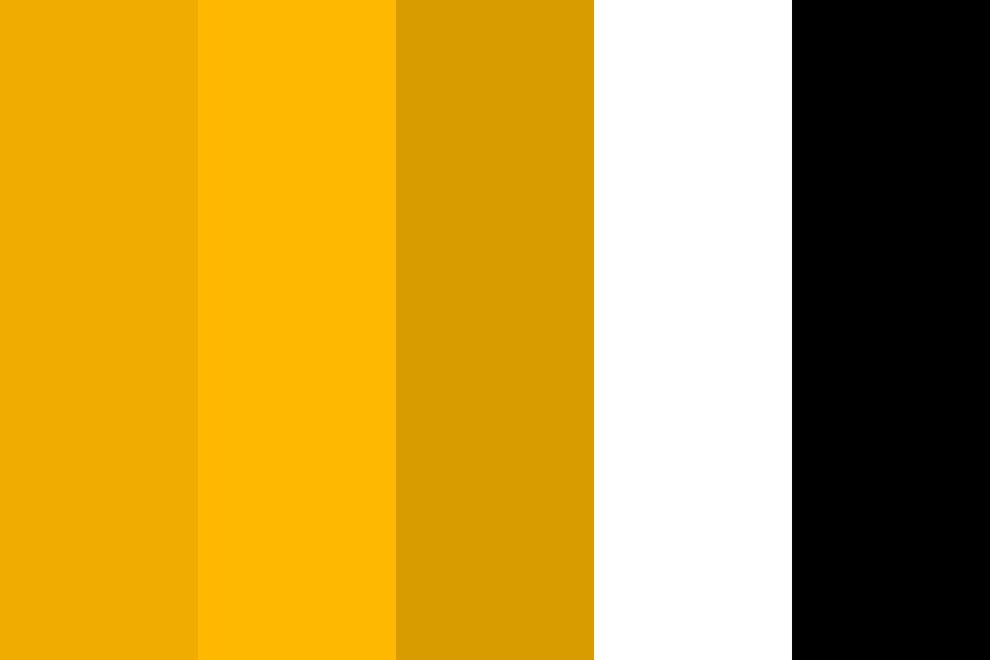 C21 Black  and Gold  Color  Palette
