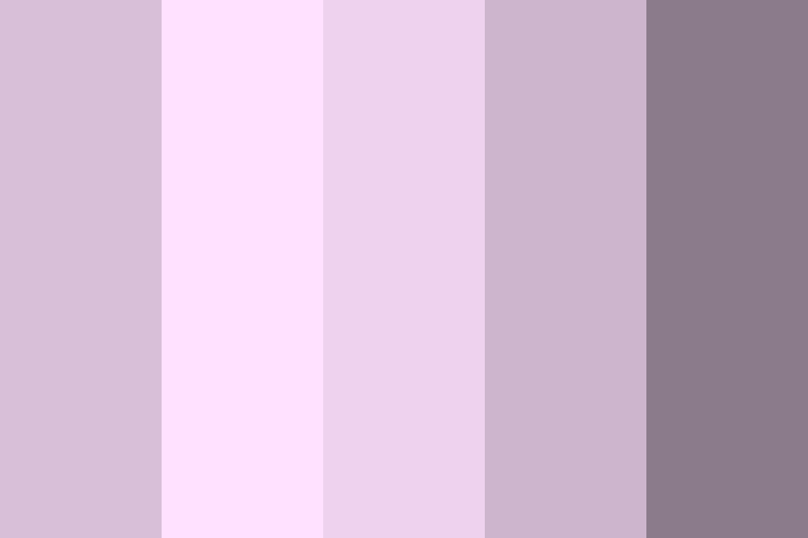 Broken Lilacs color palette