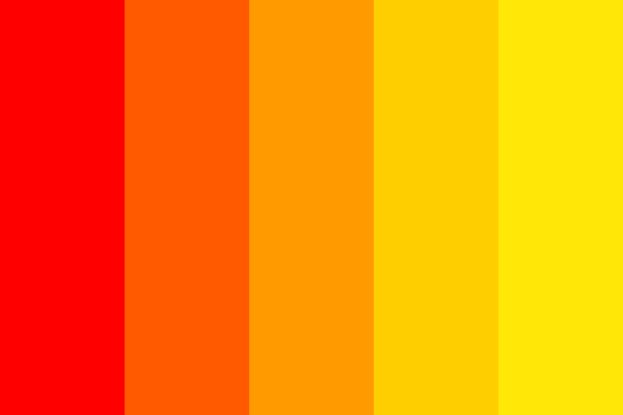 Flame of Fire color palette