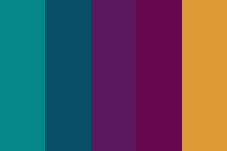 Jewel Tones color palette
