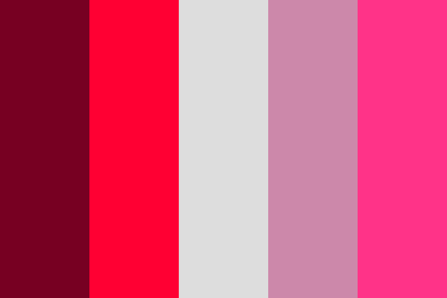 Strawberry Cutie color palette