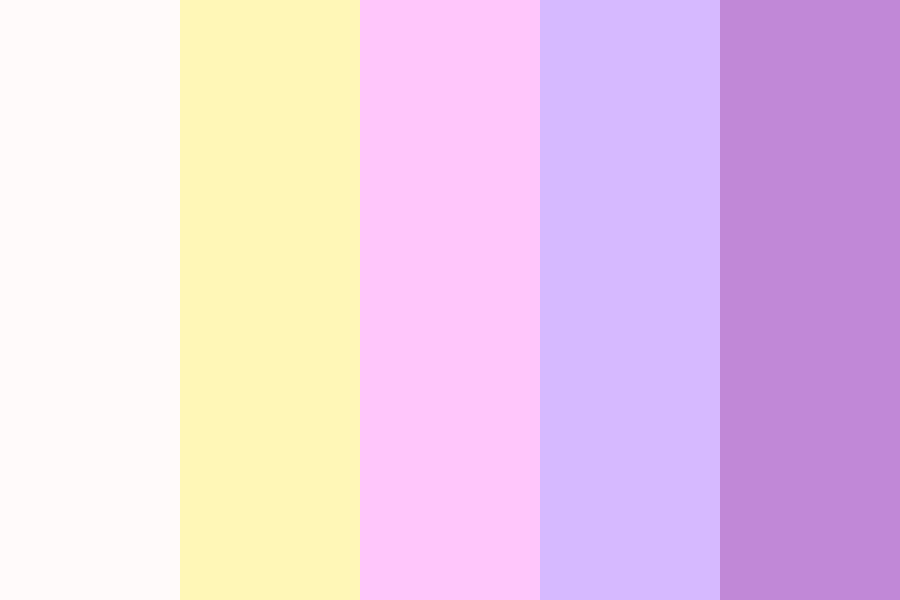 Plush Unicorn color palette