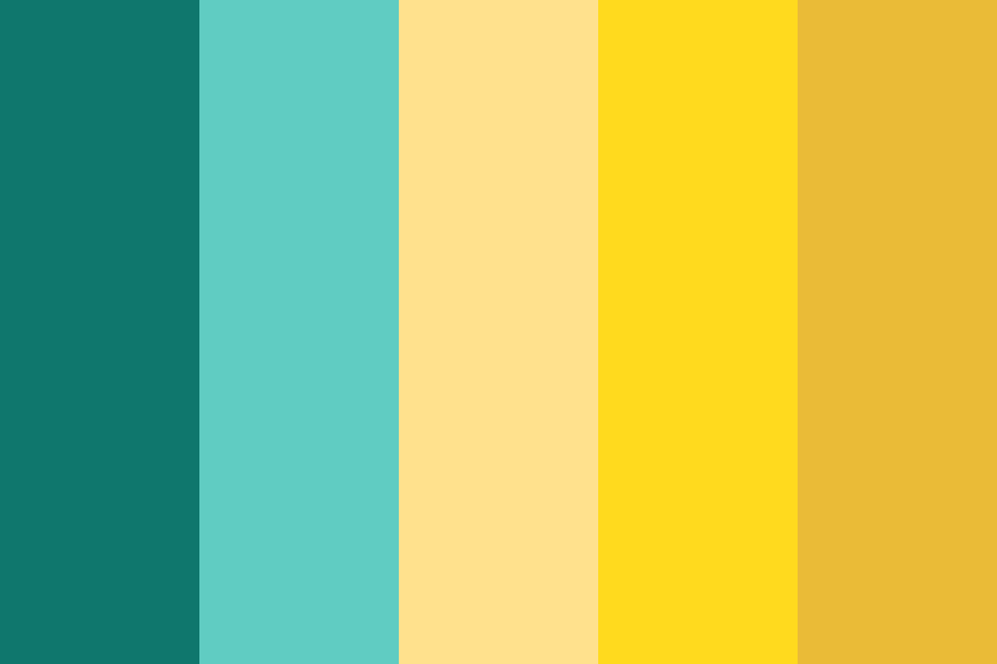 Electric Current color palette