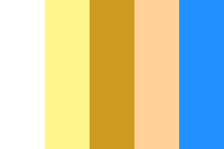 Luke Skywalker color palette