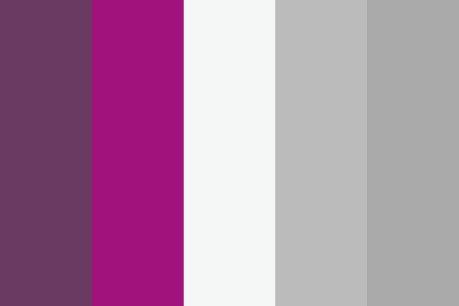 PURPLE AND MULBERRY color palette