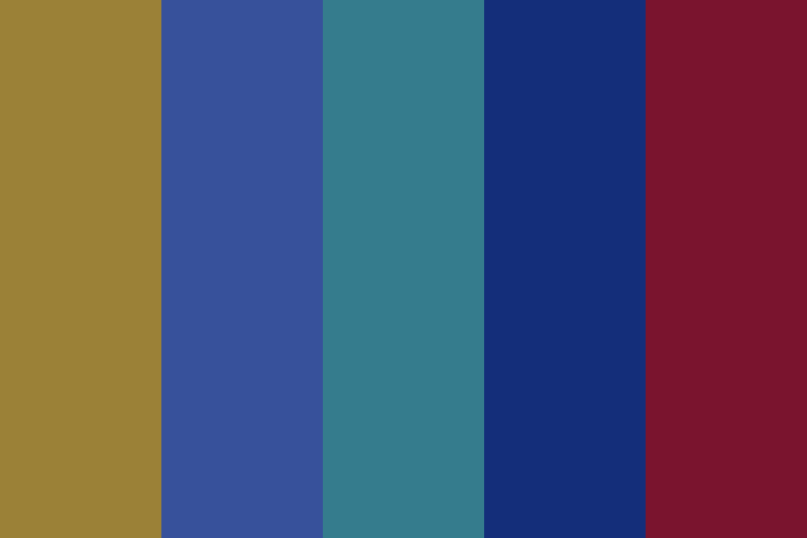BluesC&T color palette