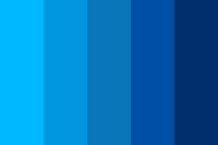 Clearly Blue Color Palette