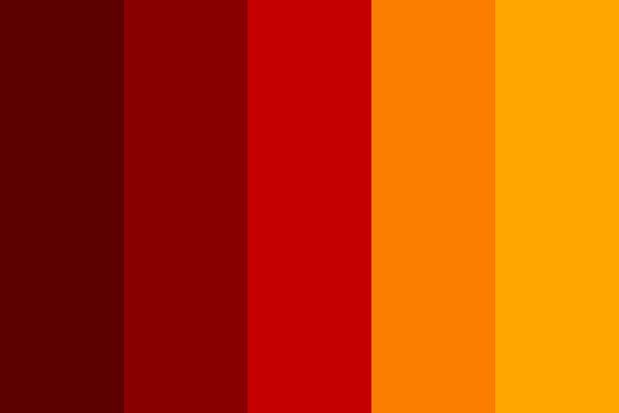 House Gryffindor Color Palette