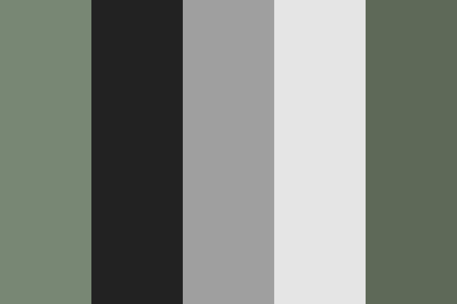 Pale Aesthetic Color Palette