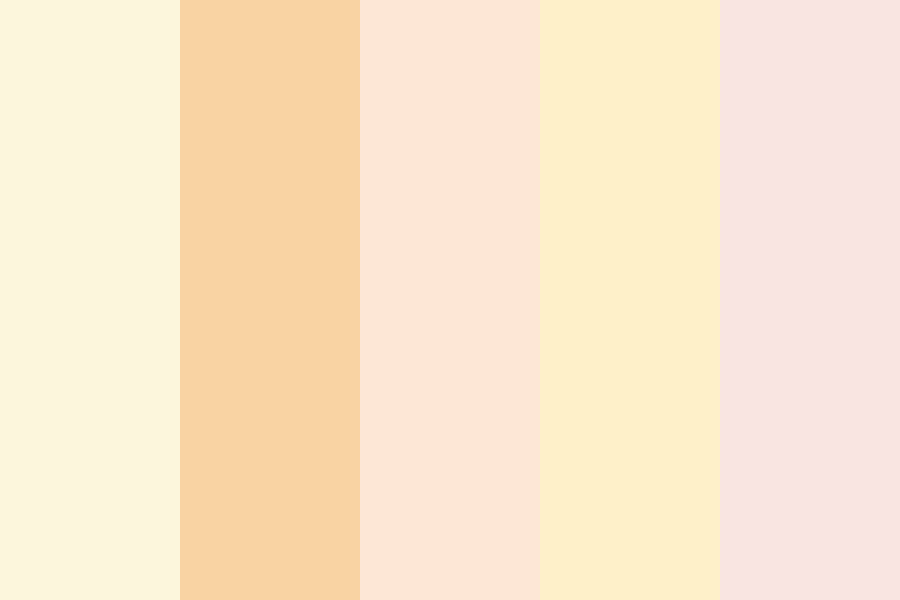 Anime Skin Tones Color Palette