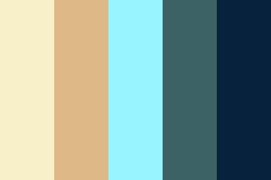 sand and waves color palette