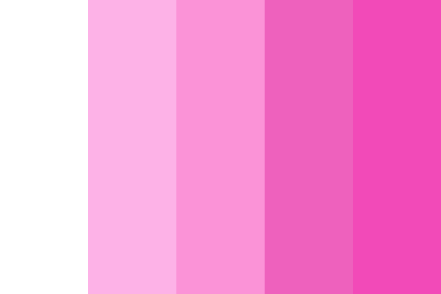 pink white Color Palette